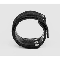 Leather cuff bracelet for men or women, code 3093st