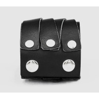 Leather cuff bracelet for men or women, code 3097