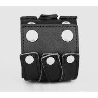 Leather cuff bracelet for men or women, code 3097st