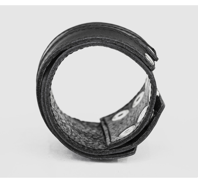 Leather cuff bracelet for men or women, code 3097st