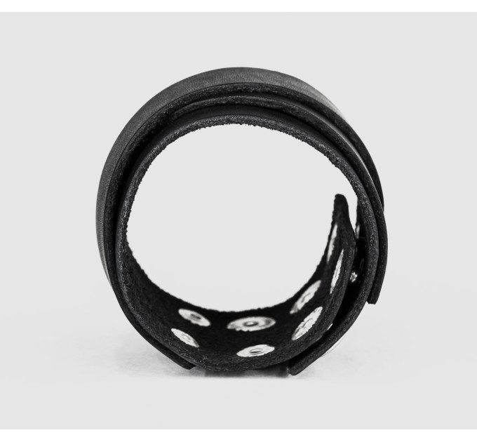 Leather cuff bracelet for men or women, code 3098