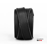 Leather cuff bracelet for men or women, code 3098st