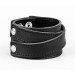 Leather cuff bracelet for men or women, code 3098st