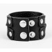 Leather cuff bracelet for men or women, code 3098st