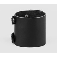 Leather cuff bracelet for men or women, code 3118