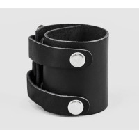 Leather cuff bracelet for men or women, code 3118