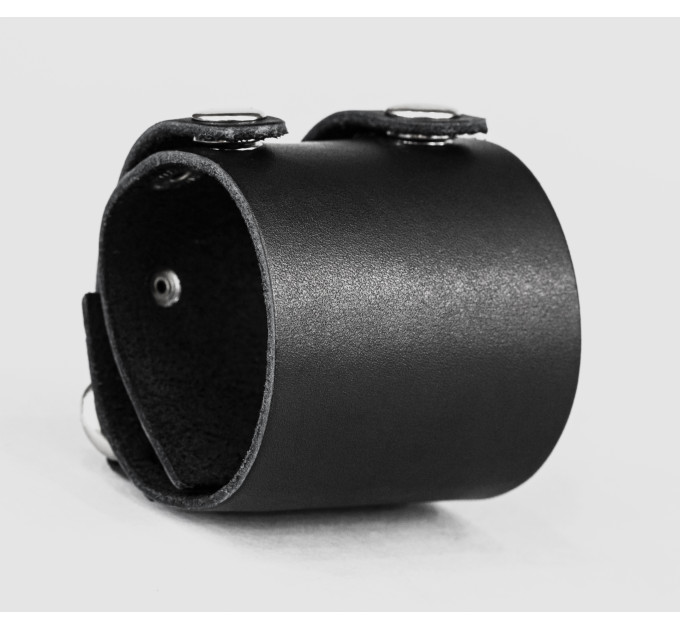 Leather cuff bracelet for men or women, code 3118