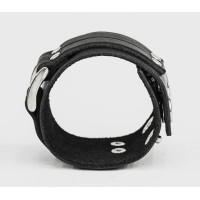 Leather cuff bracelet for men or women, code 3120
