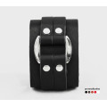 Leather cuff bracelet for men or women, code 3130