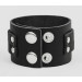 Leather cuff bracelet for men or women, code 3130
