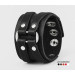 Leather cuff bracelet for men or women, code 3132