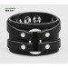 Leather cuff bracelet for men or women, code 3132