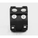 Leather cuff bracelet for men or women, code 3132