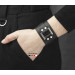Leather cuff bracelet for men or women, code 3136