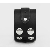 Leather cuff bracelet for men or women, code 3136