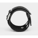 Leather cuff bracelet for men or women, code 3136