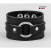 Leather cuff bracelet for men or women, code 3137