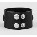 Leather cuff bracelet for men or women, code 3137