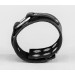 Leather cuff bracelet for men or women, code 3137