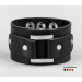 Leather cuff bracelet for men or women, code 3138
