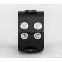 Leather cuff bracelet for men or women, code 3139