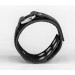 Leather cuff bracelet for men or women, code 3139