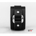 Leather cuff bracelet for men or women, code 3140
