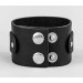 Leather cuff bracelet for men or women, code 3140