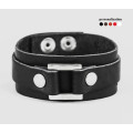 Leather cuff bracelet for men or women, code 3142