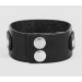 Leather cuff bracelet for men or women, code 3142