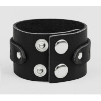 Leather cuff bracelet for men or women, code 3143
