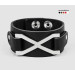 Leather cuff bracelet for men or women, code 3145