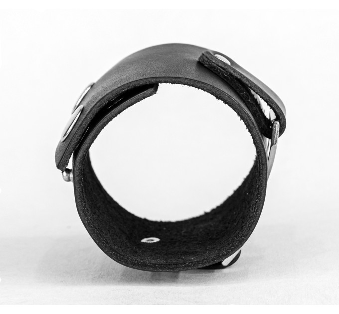 Leather cuff bracelet for men or women, code 3159