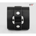 Leather cuff bracelet for men or women, code 3160