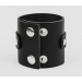Leather cuff bracelet for men or women, code 3160