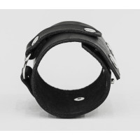 Leather cuff bracelet for men or women, code 3160