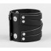 Leather cuff bracelet for men or women, code 3162