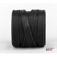 Leather cuff bracelet for men or women, code 3162st