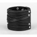 Leather cuff bracelet for men or women, code 3162st