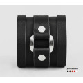 Leather cuff bracelet for men or women, code 3163