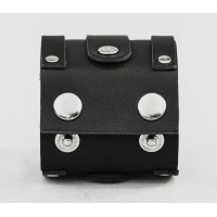 Leather cuff bracelet for men or women, code 3163