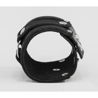 Leather cuff bracelet for men or women, code 3163