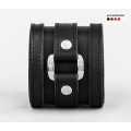 Leather cuff bracelet for men or women, code 3163st