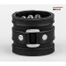 Leather cuff bracelet for men or women, code 3163st