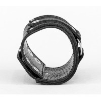 Leather cuff bracelet for men or women, code 3163st