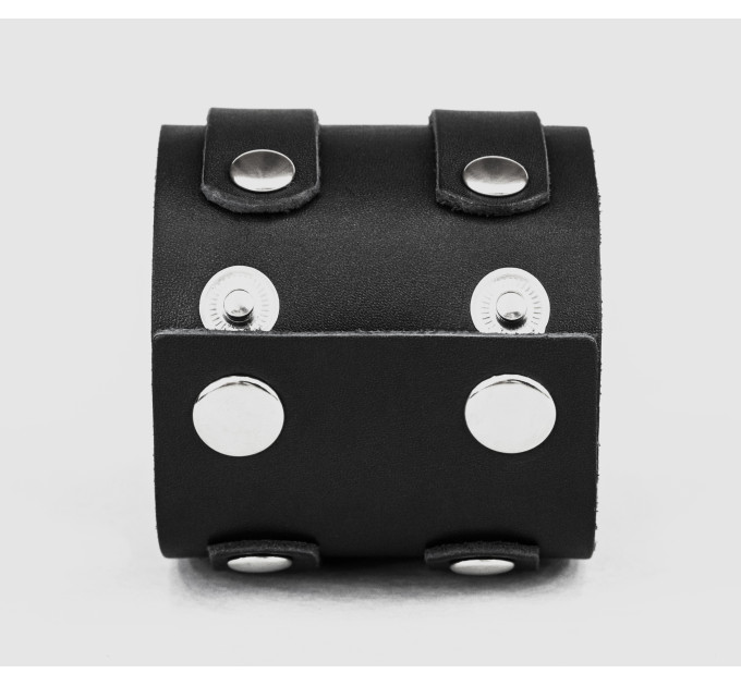 Leather cuff bracelet for men or women, code 3178