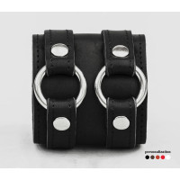 Leather cuff bracelet for men or women, code 3178st