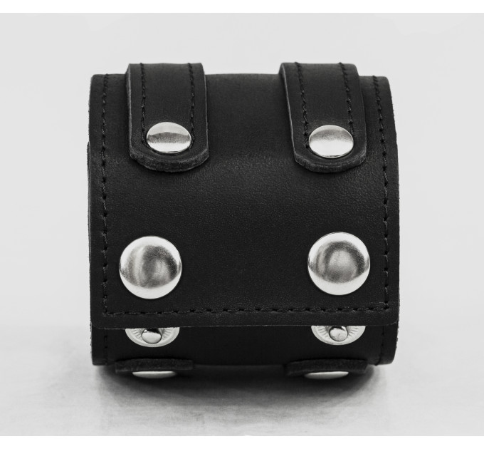 Leather cuff bracelet for men or women, code 3178st