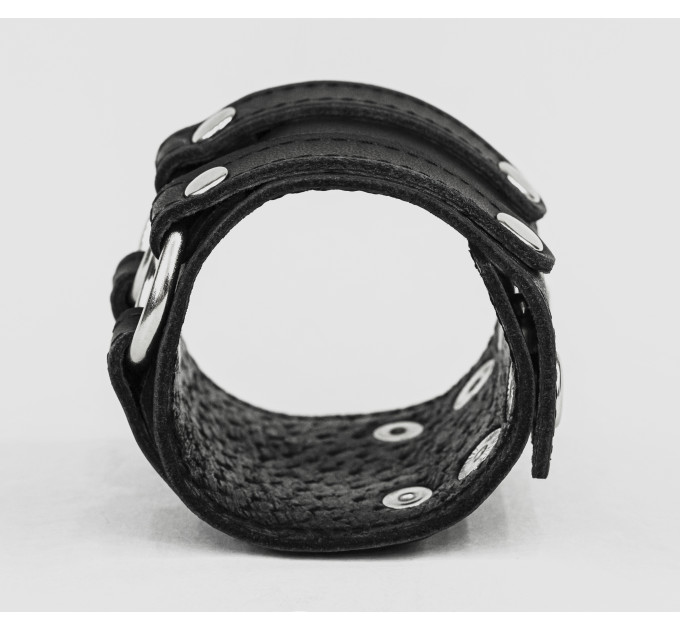 Leather cuff bracelet for men or women, code 3178st