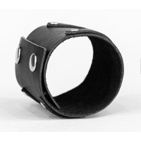Leather cuff bracelet for men or women, code 3193